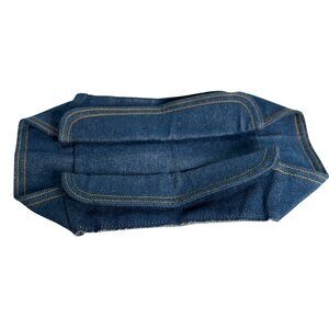 VTG Longaberger "Brownie" Basket Liner – Blue Denim Fabric Versatile style